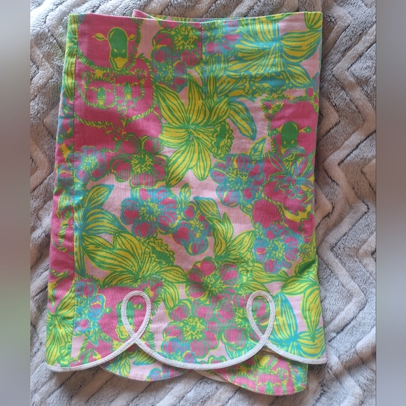 Vintage Lily Pulitzer Skirt with Scalloped Hem - Picture 6 of 8